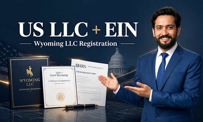 register your US llc in wyoming and get ein