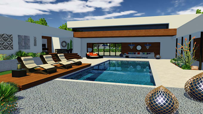 create 3d architectural project visualizations in structure studio