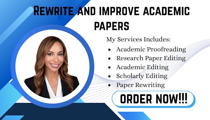 rewrite and improve academic papers, research articles, and scholarly documents