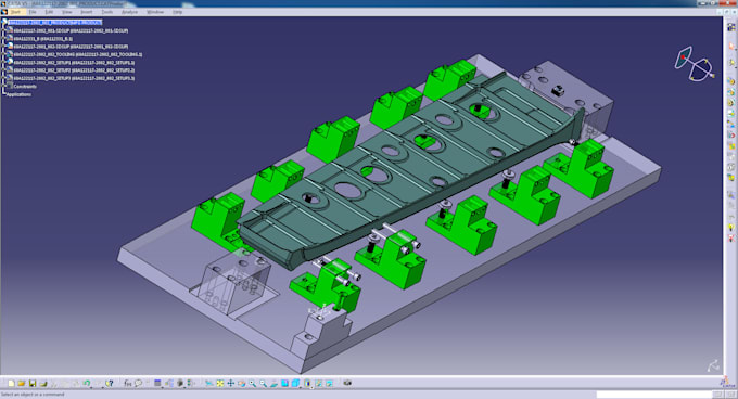 design parts and assembly on catia