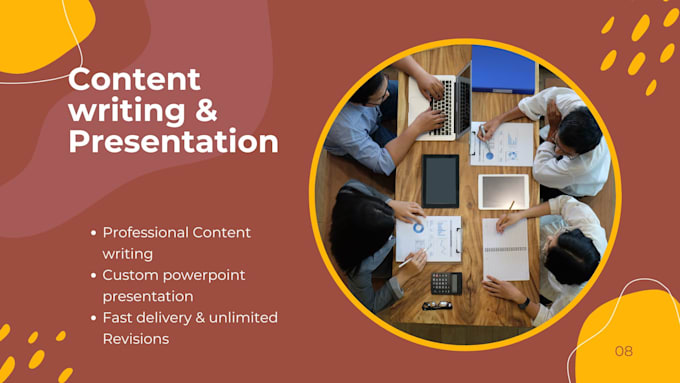 write content and create eyecatching powerpoint presentations