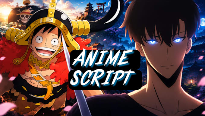 anime and manga youtube video scripts