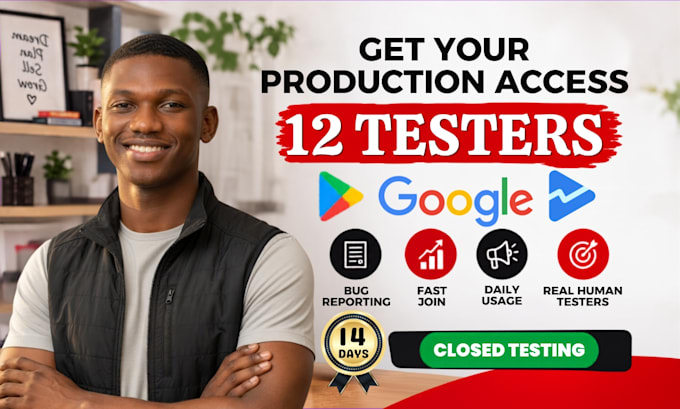 12 testers 20 testers closed testing app testing 12 app testers 20 app testers