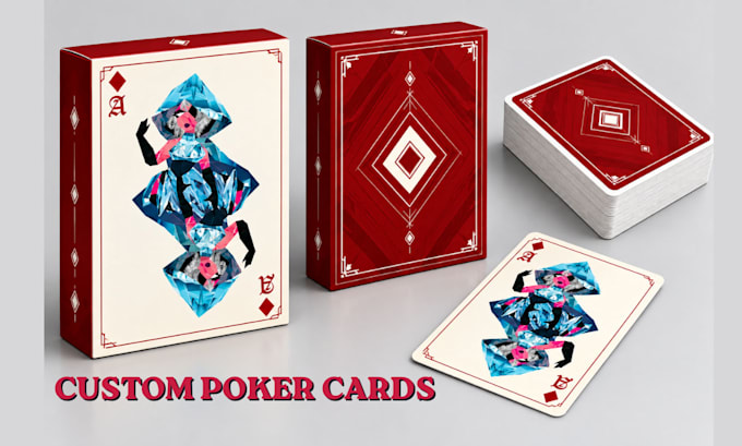 design custom poker cards and playing card decks
