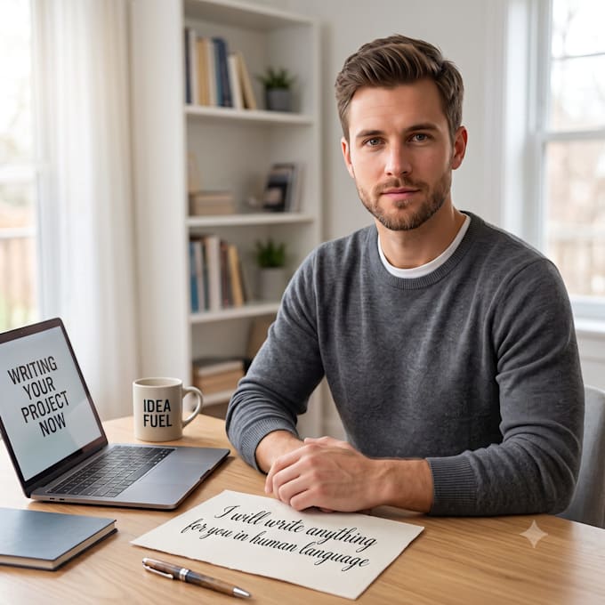 write anything for you in human language