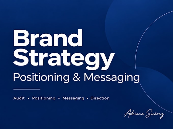 clarify your brand positioning and messaging strategy