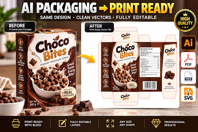 convert ai packaging to print ready vector