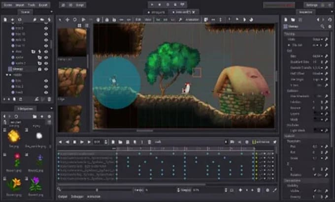 do 2d godot and unity game