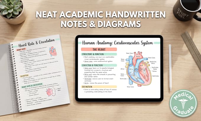 write neat and beautiful hand written notes