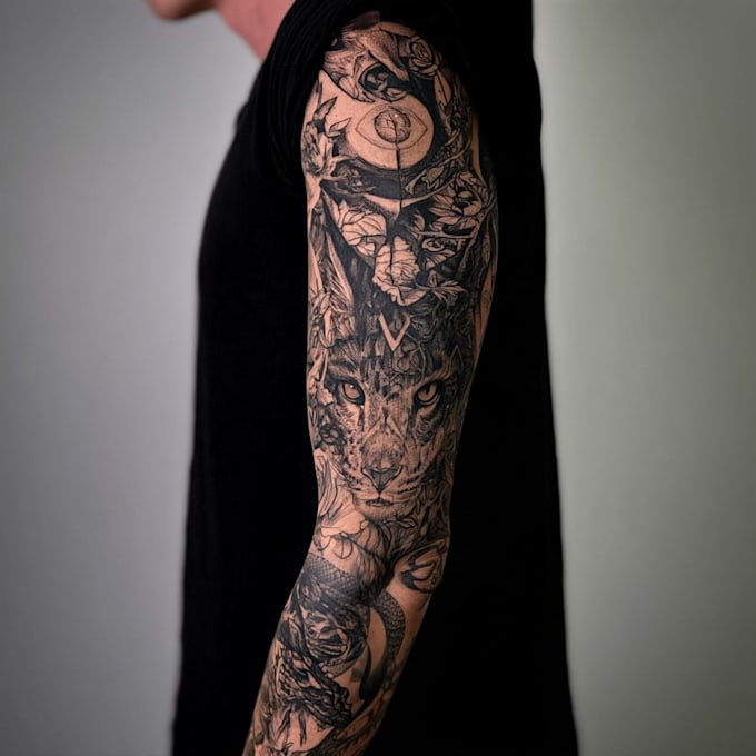 design professional tattoo and custom tattoo