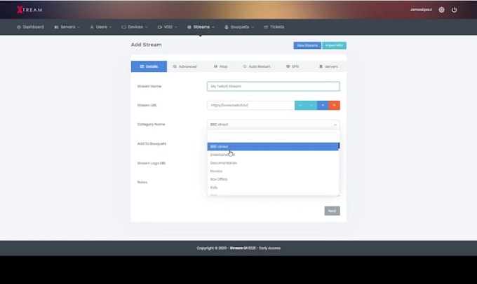 setup xtream ui and xui admin panel, reseller panel, restream drm scripts