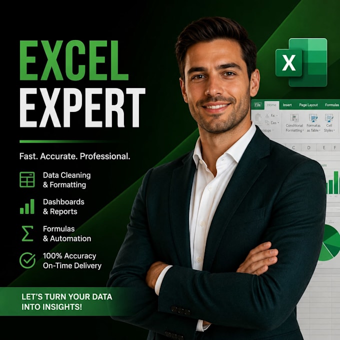 clean, organize and format your excel data