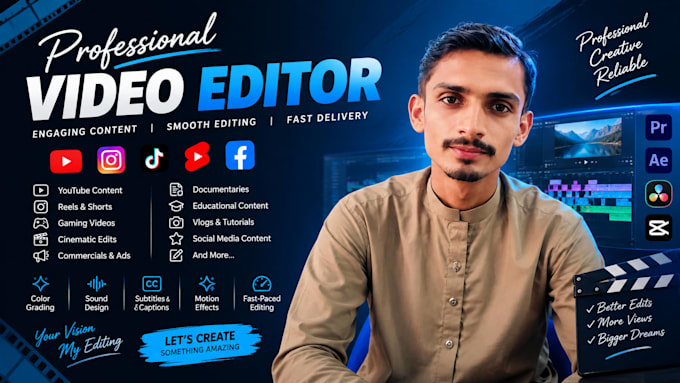 professional video editing and post production