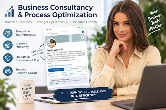 analyze and optimize your financial operations and business processes
