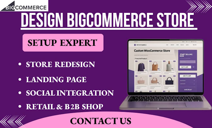 bigcommerce store design bigcommerce website customization, build bigcommerce