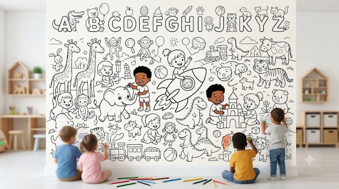 create kids coloring pages