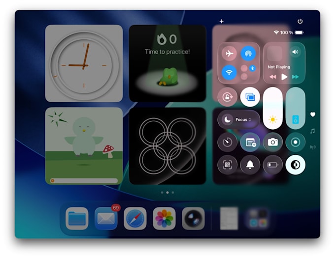 develop complex animated widgets in pure swift and swiftui