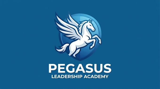 create modern awesome pegasus logo just 12 hrs