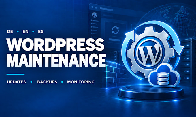 maintain, secure and monitor your wordpress website