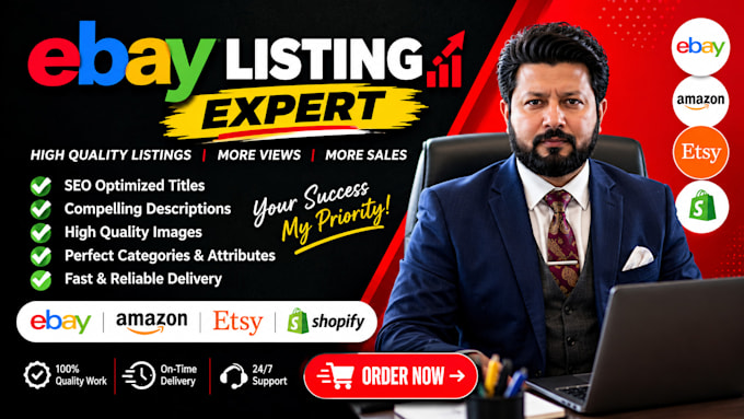 do ebay listing, ebay product listing,ebay lister