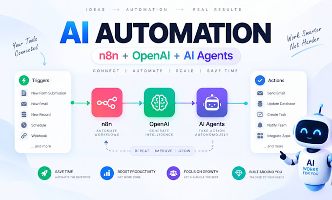 build ai automation workflows with n8n and openai