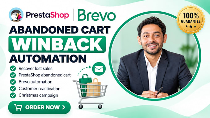 setup prestashop brevo abandoned cart winback email automation
