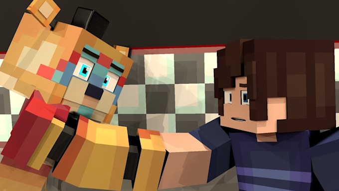 create professional minecraft 3d animations