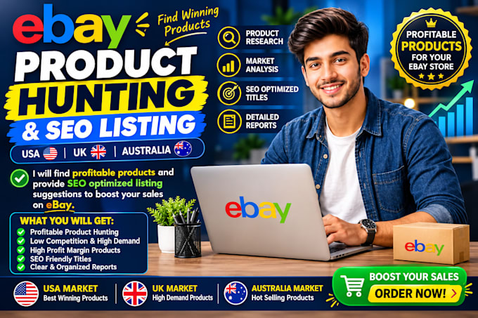 optimize ebay listings and write product description