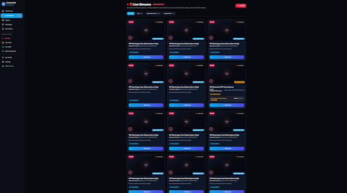 create live cam app