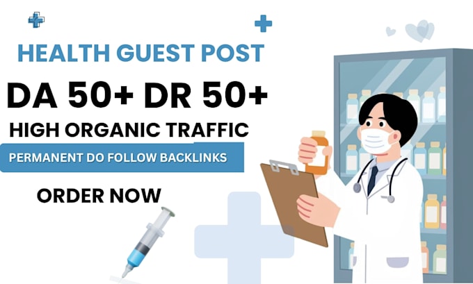 do high da health guest post with authority backlinks