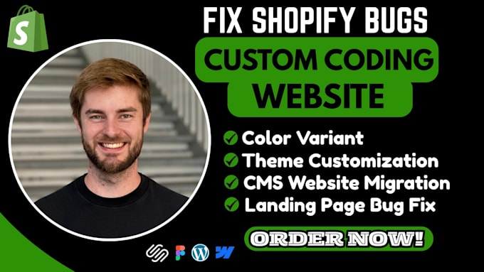 fix shopify bugs and customize your shopify theme with liquid coding