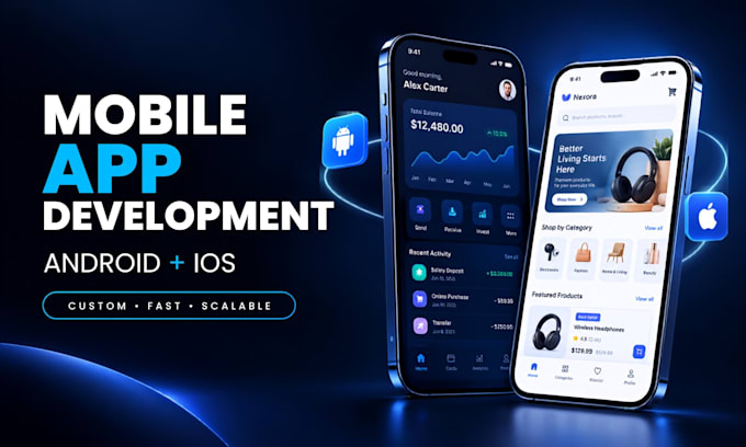 develop a professional mobile app for andriod and ios