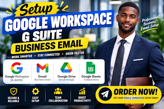 setup google workspace gsuite gmail drive sheets business email dns records