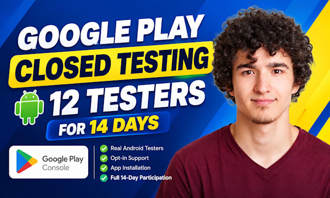 google play closed testing for 14 days 12 app tester, beta app testers 12 tester