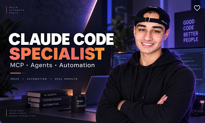 be your claude code specialist for mcp ai agents and automation