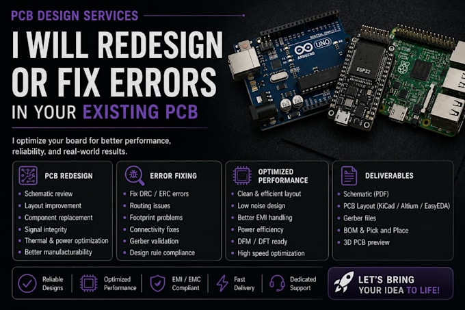 optimize and repair your pcb layout design