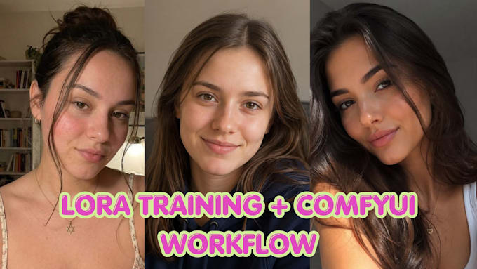 do nsfw sfw ai influencer ai model train krea2 lora comfyui workflow for