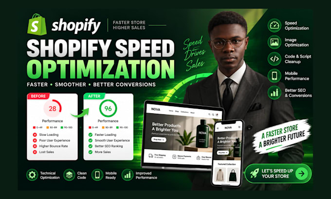 optimize shopify speed, fix slow loading and improve store performance