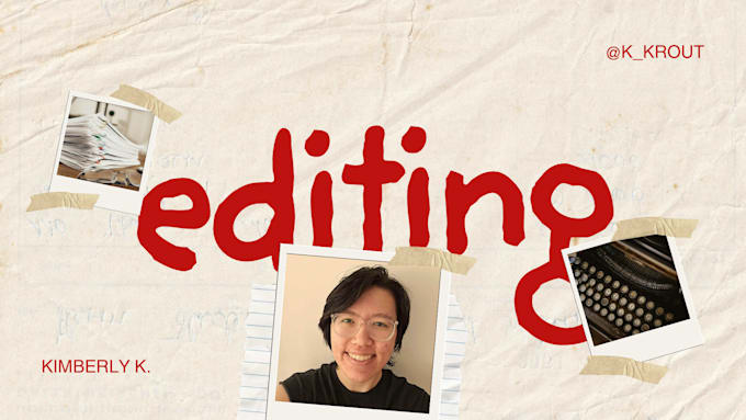 copy edit your short story or novella