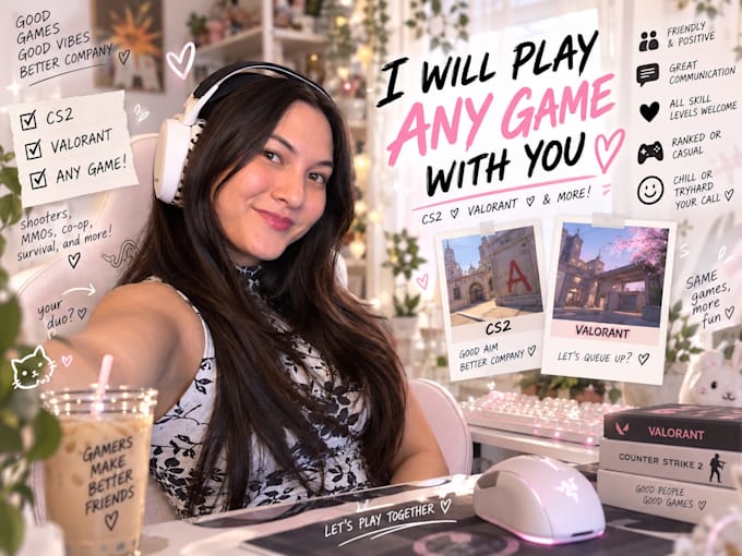 be your gaming companion and play any game with you