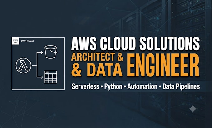 build AWS lambda function serverless automation and data pipeline AWS azure
