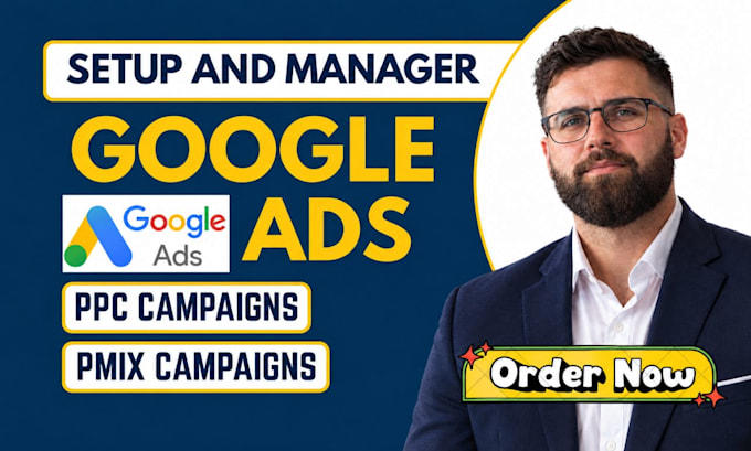 setup manage and optimize google ads PPC campaigns for more sales