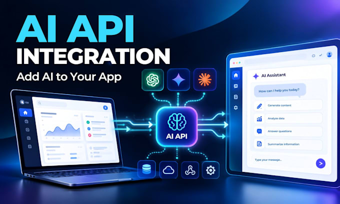 integrate ai apis into your website or software