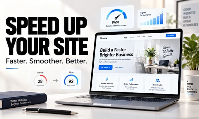 speed up and optimize your wordpress website
