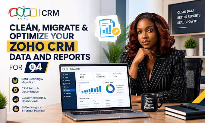 clean migrate and optimize your zoho CRM data and reports for q4