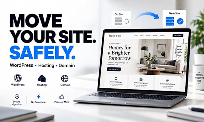 move your wordpress website to a new host safely