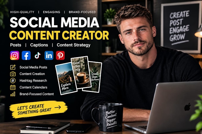 create engaging social media content and posts for your brand