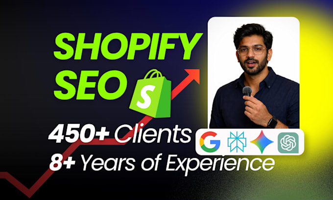be your shopify SEO specialist and expert consultant