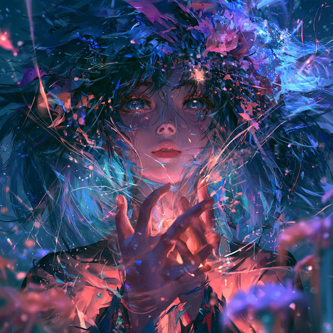 draw anime art illustration