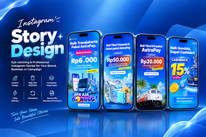 design premium instagram stories